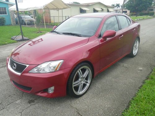 2006 lexus is250 base sedan 4-door 2.5l