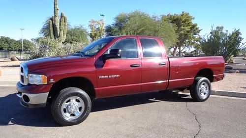 2003 dodge ram 2500 slt 4x4 5.9l cummins turbo diesel crew cab pickup truck nr