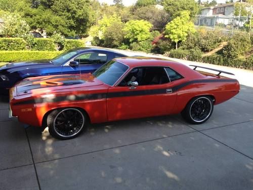 Pro touring barracuda 1972 cuda