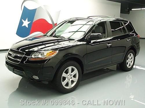 2007 hyundai santa fe limited heated leather alloys 46k texas direct auto