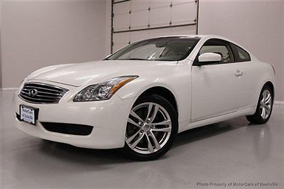 7-days *no reserve* &#039;10 g37x coupe awd premium warranty 1-owner carfax