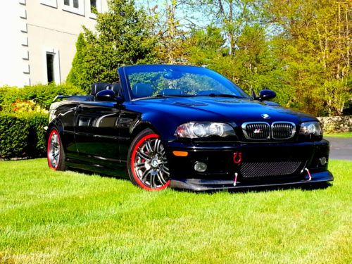 2002 bmw m3 base convertible 2-door 3.2l perfect condition no reserve!!!