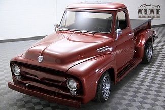 1954 ford f-100 street rod pickup truck! 390 fe v8! completely restored!