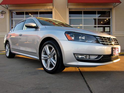 2012 volkswagen passat tdi sel premium, navigation, diesel, premium package!