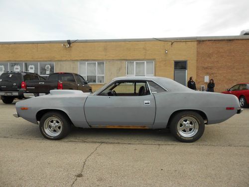 1973 plymouth cuda, 340 car with fresh built 383