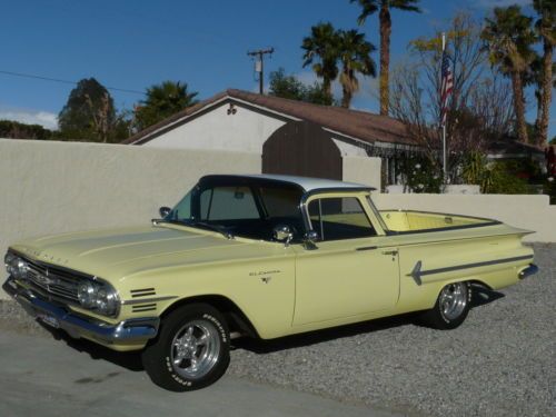 Find used 1960 chevy el camino original 283 V8 newly restored truck ...