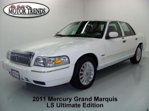 2011 mercury grand marquis ultimate 4.6 v8 leather alloys cruise wood trim 35k