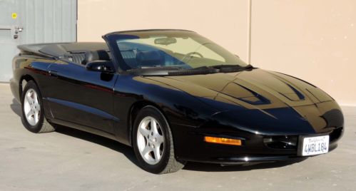 California original, 1995 pontiac firebird formula convertible, one owner, a+