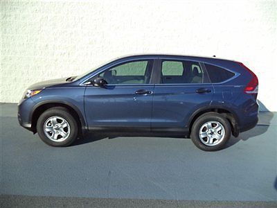 Homda cr-v lx awd new 4 dr suv gasoline 2.4l l4 mpi dohc 16v twilight blue metal