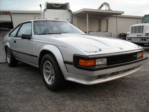 1985 toyota supra silver sunroof 2.8 motor 5 speed