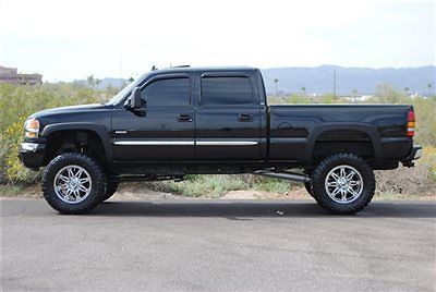 Lifted 2006 gmc sierra 2500hd duramax diesel lbz.....lifted gmc sierra slt 2500