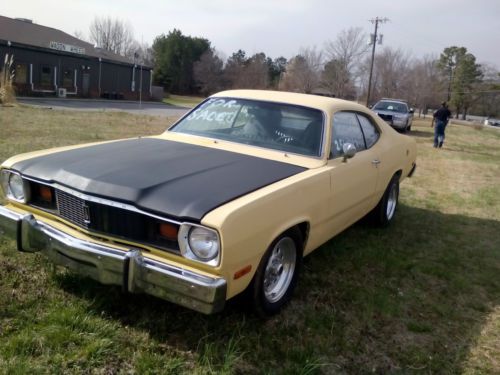 1976 plymouth feather lite duster !!