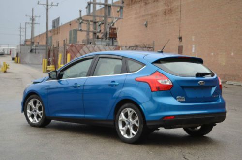 2012 ford focus titanium, 48k miles hatchback, no reserve salvage, cruze