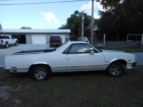 1984 chevrolet el camino base standard cab pickup 2-door 3.8l