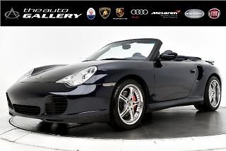 2004 porsche 911 2dr cabriolet turbo 6-spd manual power mirrors xenon headlights