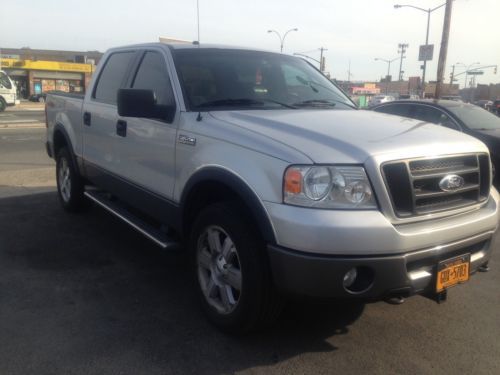 06 f150 fx4 4x4 supercrew cab leather 5.4 v8 bedliner keyless entry/lariat