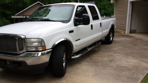 2002 ford f-250~ lariat~ 7.3 diesel v8~crewcab~swb~turbo~long bed