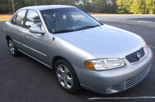 2003 nissan sentra gxe 1.8 sedan silver b15