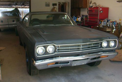 1969 plymouth road runner 383  now 440 six pack 4 speed no reserve