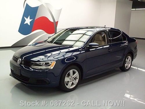 2012 volkswagen jetta tdi diesel sunroof htd seats 40k texas direct auto