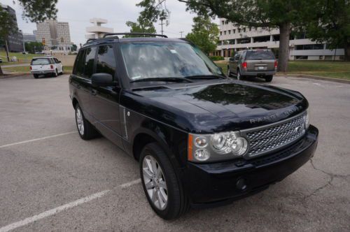 2006 land rover range rover supercharged sport utility 4-door 4.2l