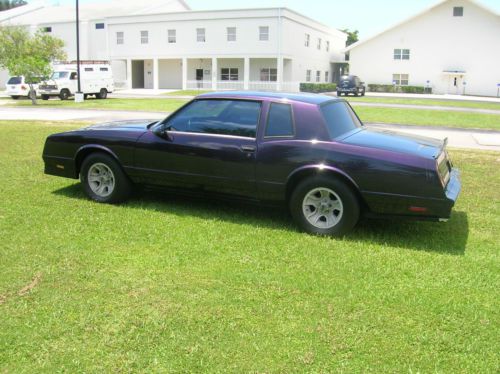 1986 chevrolet monte carlo ss