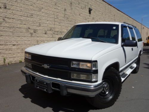 Chevrolet suburban 2500 ls 6.5l diesel automatic free autocheck no reserve