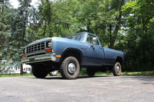 1985 dodge power ram 250 19k original miles, one owner , original title