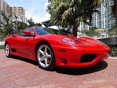 Stunning 1999 ferrari 360 modena - 14837 original miles, excellent condition