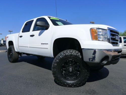 2012 gmc sierra 1500 crew cab lt 4x4 used custom lifted truck~low miles! sweet!!