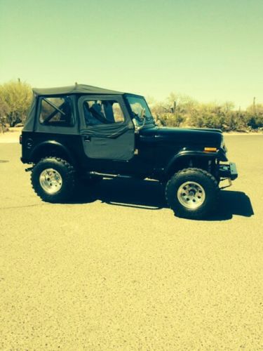 1977 jeep cj7 base sport utility 2-door 5.0l quadra-trac