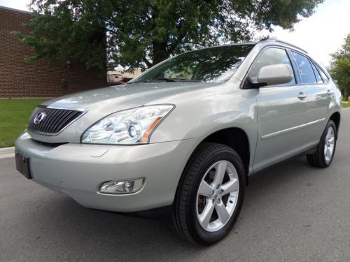 1-owner 2004 lexus rx330 awd premium plus package + navigation &amp; 18&#034; wheels