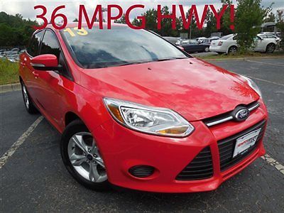 Ford focus 4dr sedan se low miles automatic gasoline 2.0l gdi i4 flex fuel race