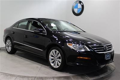 2012 volkswagen cc black automatic vw heated front seats satellite radio