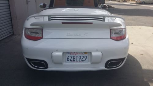 2011 911 turbo s cabriolet msrp $211,225 low miles