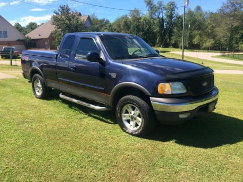 2002 ford f-150 xlt triton 5.4l v8 auto fx4 extended cab tonneau cover bed liner