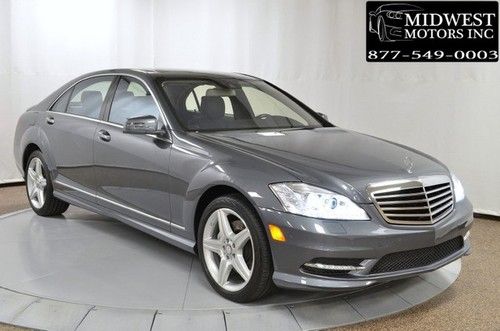 2011 11 mercedes benz s550 4matic awd premium 2 pkg amg navigation panoramic