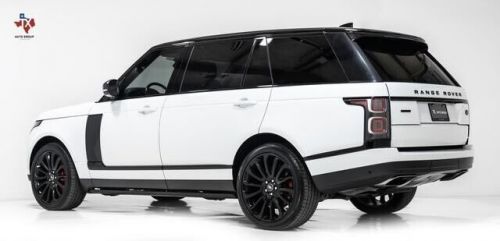 2018 land rover range rover supercharged lwb sport utility 4d