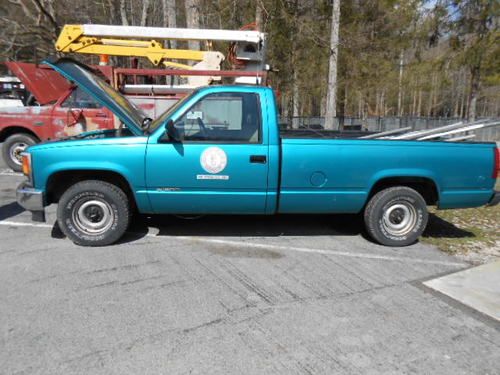 1994 chevrolet c1500 wt standard cab pickup /  2-door / 4.3l v6 / gas / kk8543