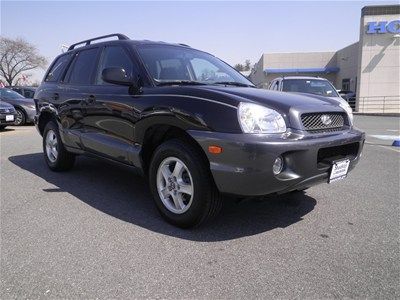 02 hyundai santa fe 2wd suv lx 2.7l v6 no reserve