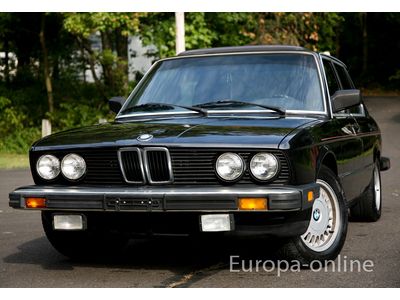 1986 bmw 535i 5 speed manual 3.4l e28 m30 535 serviced rare florida car