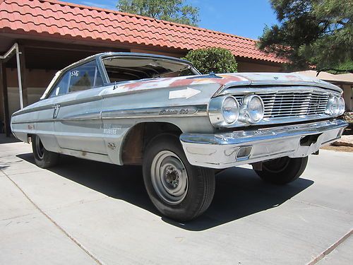 1964 ford galaxie 500 r code 427 8v 4 speed toploader 1932 fe nascar mercury afx