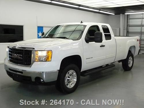 2010 gmc sierra 3500 sle ext cab z71 long bed 6pass 51k texas direct auto