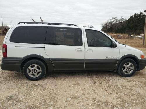 2005 pontiac montana base mini passenger van 4-door 3.4l