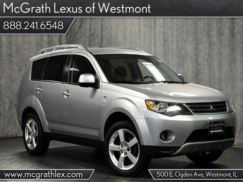 2008 outlander xls 4wd third row seats power windows and locks