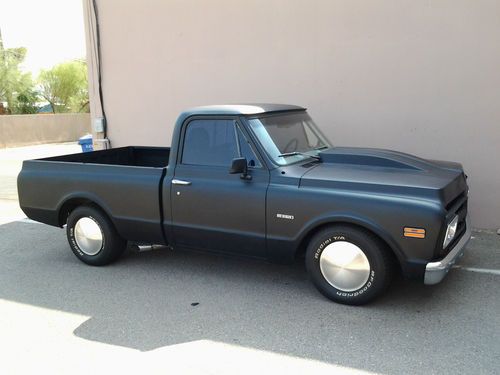 1969 gmc short bed rat rod hot rod c10 blower