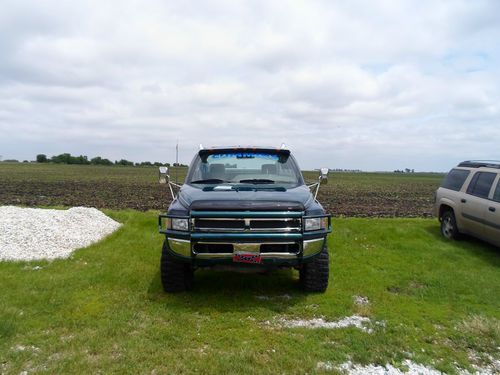 Find used 1995 DODGE RAM 2500 4X4 CUMMINGS TURBO DIESEL DUAL STACKS