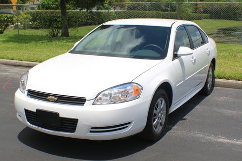 2010 chevy impala police interceptor,low reserve,florida,previous hail damage.