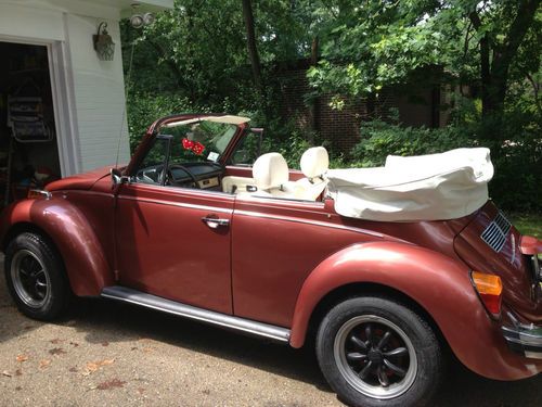 1978 volkswagen super beetle base convertible-karmann