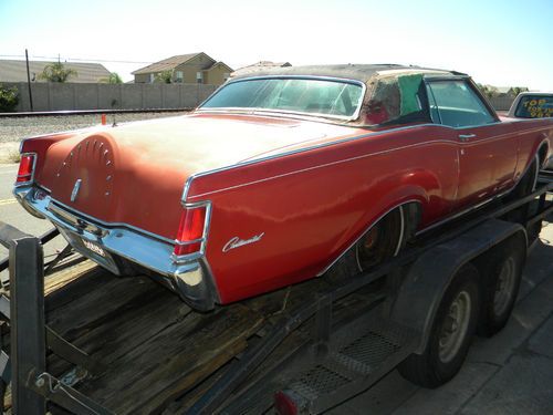 1971 lincoln continental mark iii 2 door